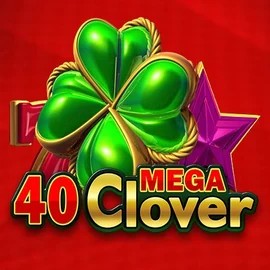 Logo of 40 Mega Clover from Amusnet Interactive at Slotornado Casino