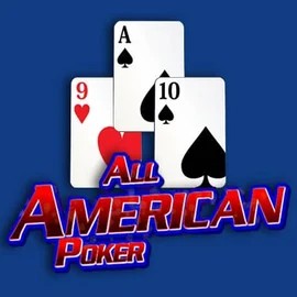 All American Poker online game logo by RTG (Reel Time Gaming) on slotornadocasinos.at
