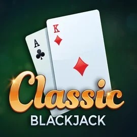 Classic Blackjack logo by Red Tiger Gaming Slotornado Casino