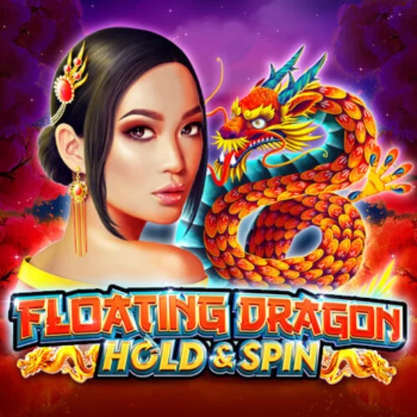 Floating Dragon slot logo by Pragmatic Play at Slotornado Casino