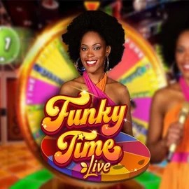 Funky Time logo – Live Casino by Evolution at Slotornado Casino