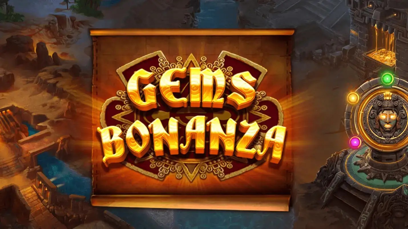 Official Slots logo: Gems Bonanza by Pragmatic Play at Slotornado Casino