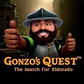 Gonzo's Quest slot logo by NetEnt at Slotornado CasinoGonzo's Quest