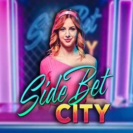 Side Bet City online game logo by Evolution on slotornadocasinos.at