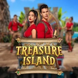 Treasure Island online game logo by Pragmatic Play on slotornadocasinos.at