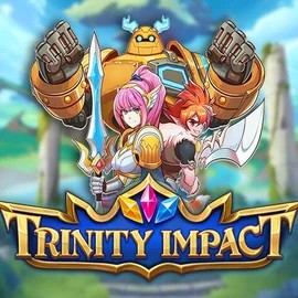 Slots logo of Trinity Impact from Play'n GO at Slotornado Casino