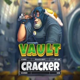 Vault Cracker logo by Red Tiger Gaming at Slotornado CasinoVault Cracker